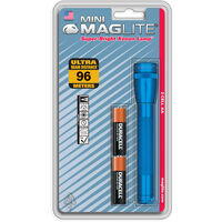 BLUE - MINI MAG LIGHT XENON 2AA